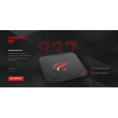 Havit Gaming Mousepad Black/Red - Ultimate Precision & Comfort for Gamers!